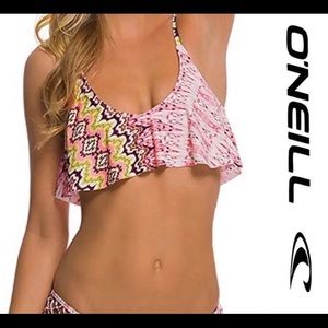 O’Neill Bahia Ruffle Bikini Top